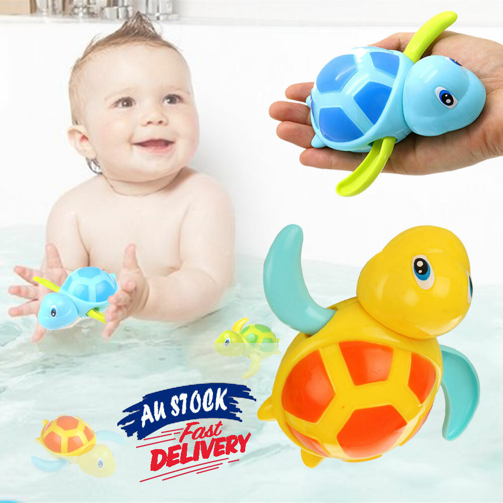 swimming turtle bath toy